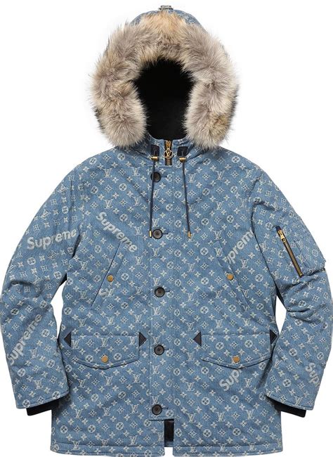 supreme lv winter jacket|louis vuitton x supreme outlet.